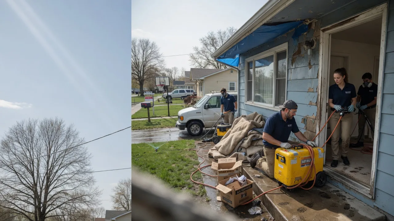 Basement Flood Cleanup in Clayton, MI near me